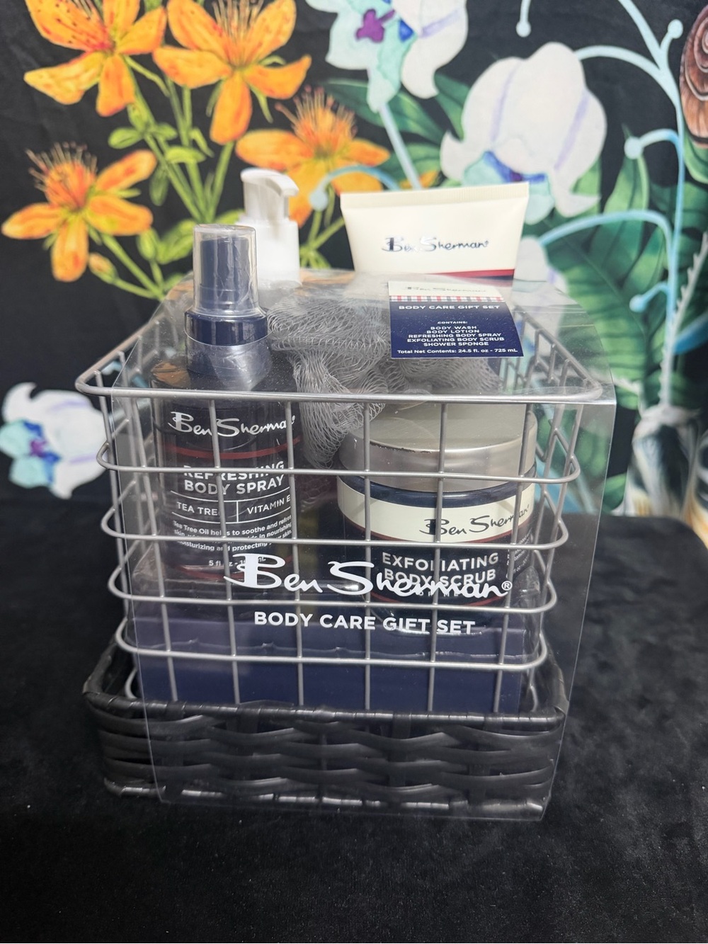 Ben Sherman Men’s Body Care Gift Set - Navy & White